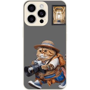 Travel Cat - Customizable Case For iPhone