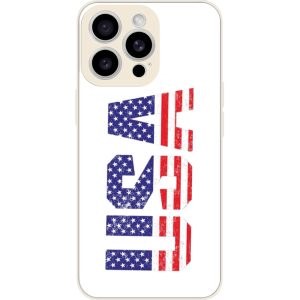 USA Flag Letters - Customizable Case For iPhone