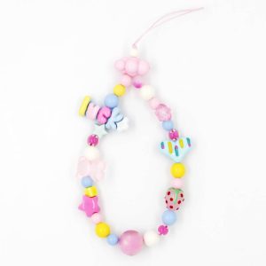 Colorful Candy Star Love Phone Charm