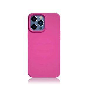 Soft Liquid Silicone Case for iPhone - Rainbow Color