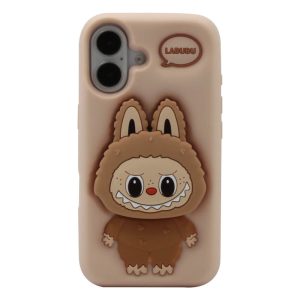 Cartoon 3D Labubu iPhone Case
