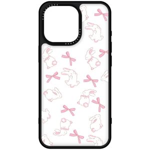 Pink Bow Rabbit Bunny - Customizable Case For iPhone